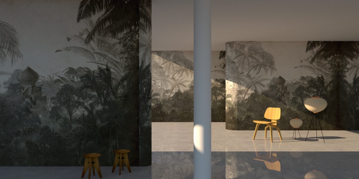 Officinarkitettura Carta Da Parati E Kerlite Decorata